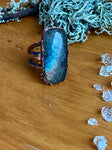 Bague Labradorite rectangle 6.5