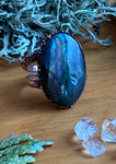 Bague Labradorite œil de chat 5