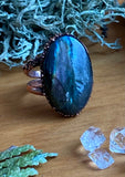 Bague Labradorite œil de chat 5