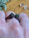 Bague Tourmaline double 6.5