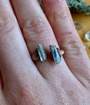 Bague double Quartz 7