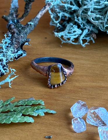 Bague Tiger eye 4