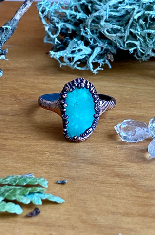 Bague turquoise *** 7.5