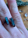 Bague Tourmaline double 7