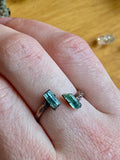 Bague Tourmaline double 7