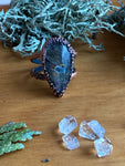 Bague Labradorite goutte 5